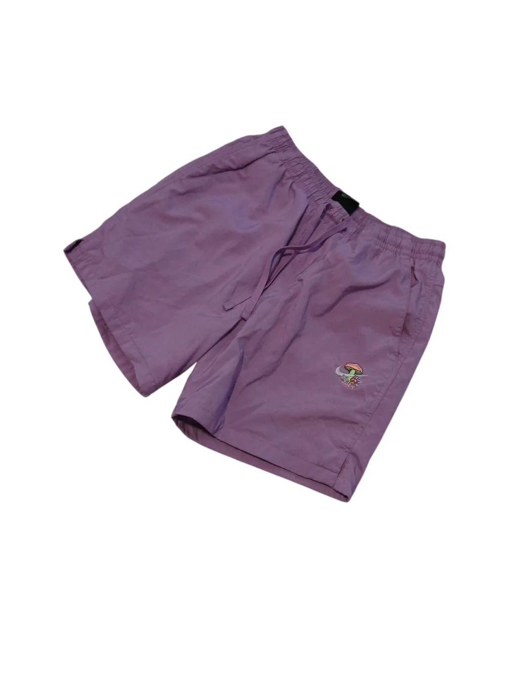 Nike Limited Sportswear City Edition Mushroom Embroidery Shorts Lavender Large
